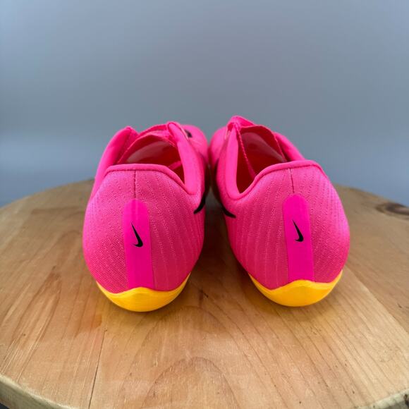 Nike Air Zoom Maxfly Men's Size 15 Pink Sprint Track Spikes Flyweave Secure Fit - Picture 4 of 9